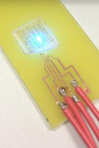 A GaN LED