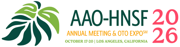 AAO-HNSF 2026 Annual Meeting Logo