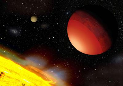 Vaporizing Super-Earth