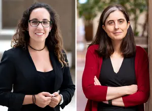 Laura Sancho and Nicola Allen