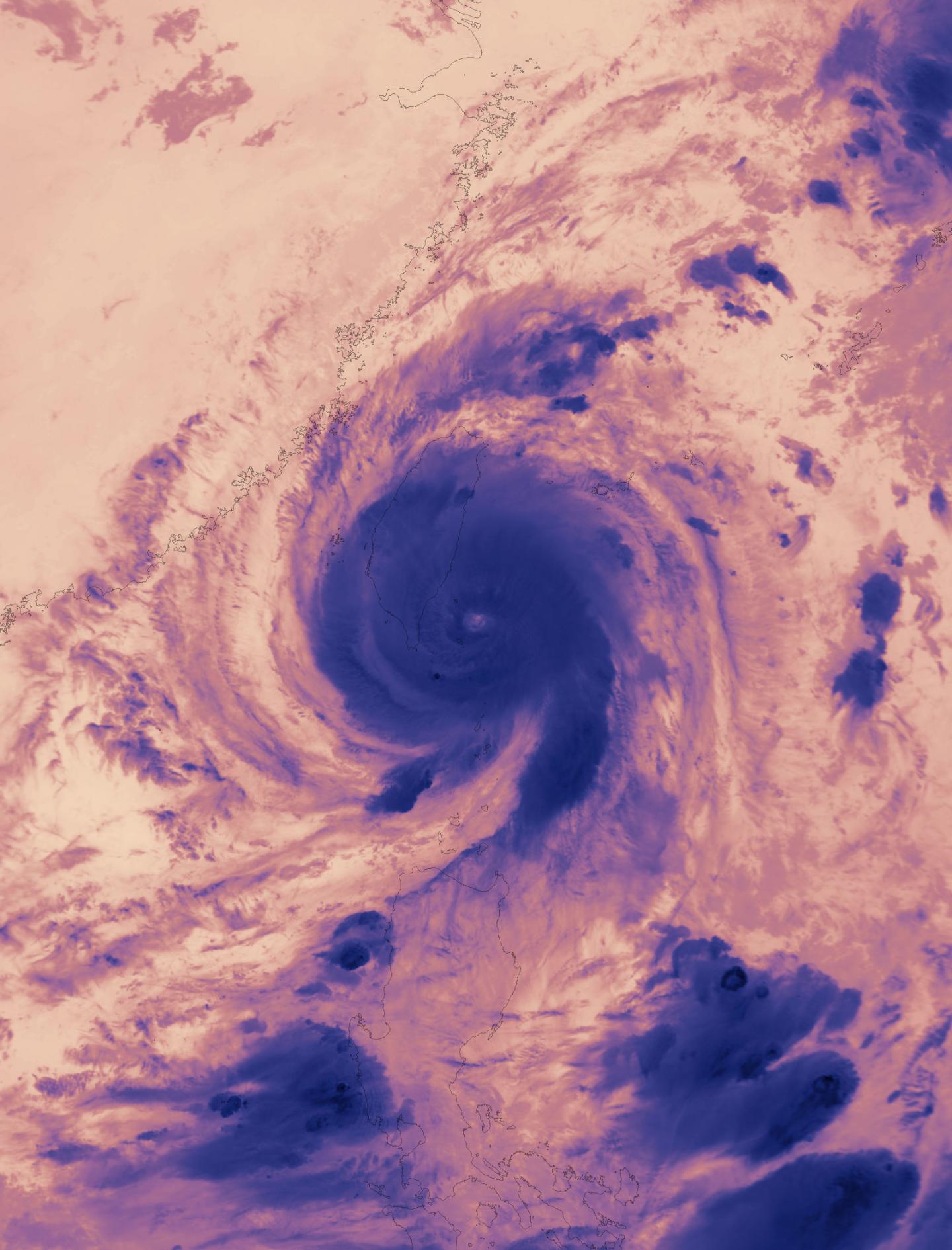 MODIS Image of Nepartak