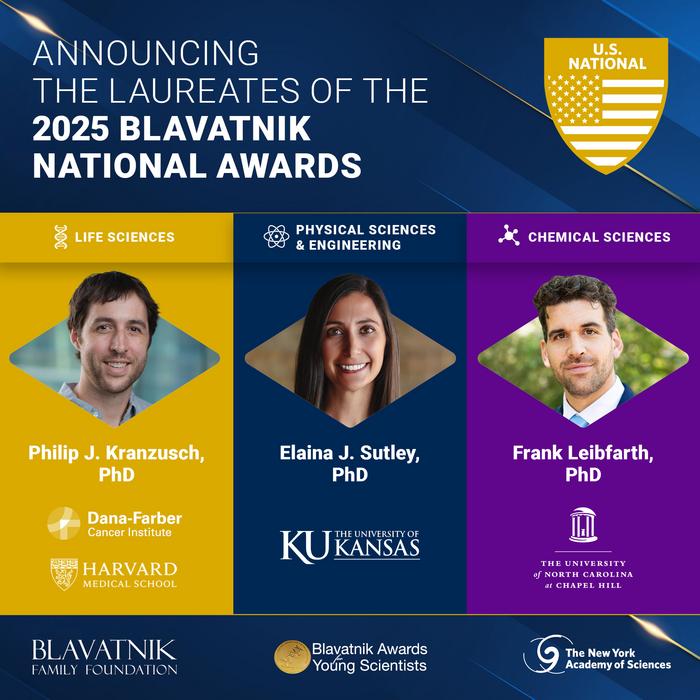 Trailblazing Young Scientists Honored with $250,000 Prizes at Blavatnik National Awards Gala