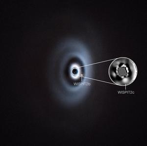 VLT images of two planets forming around the young star WISPIT 2