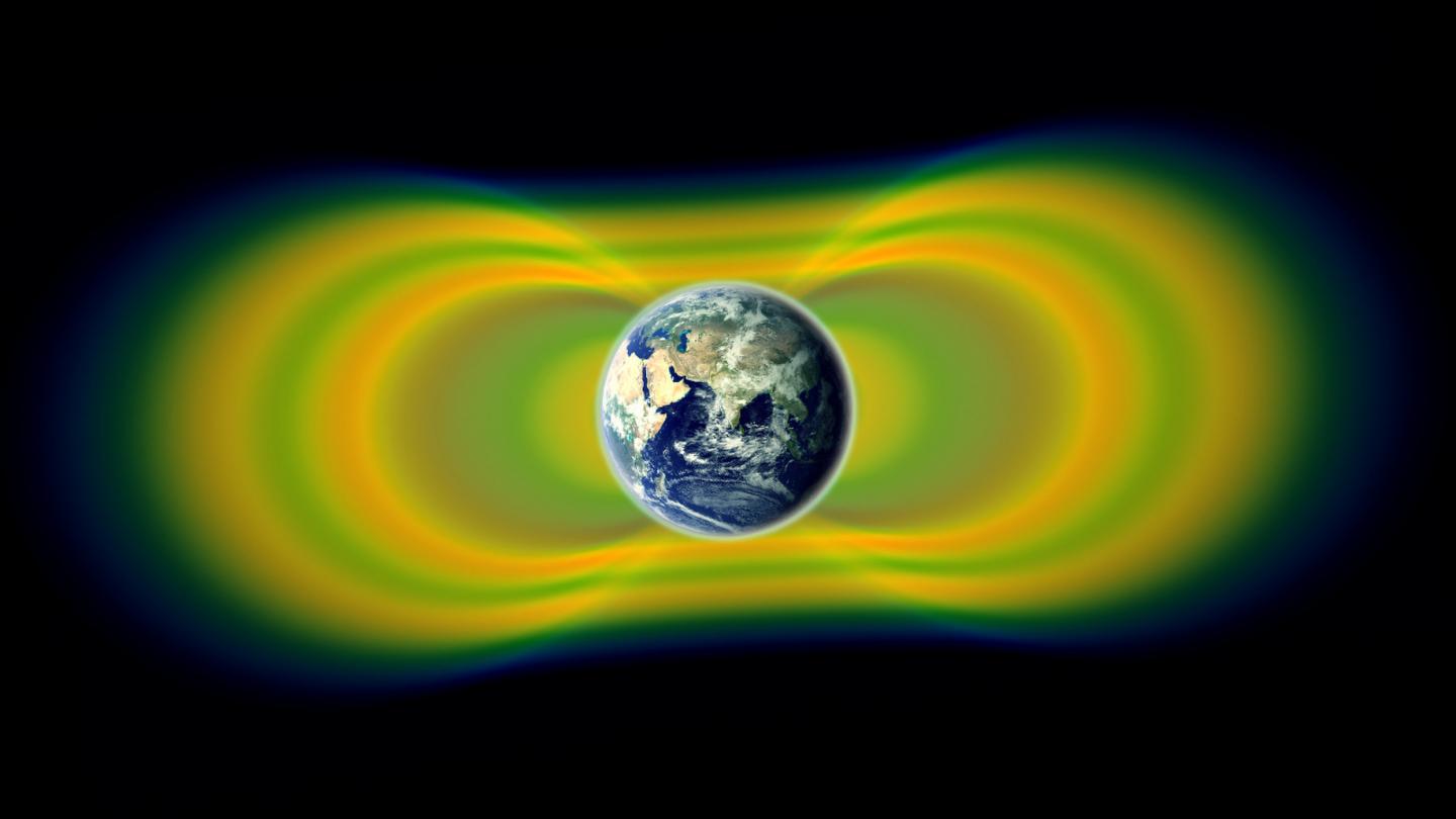 Van Allen Belts Illustration