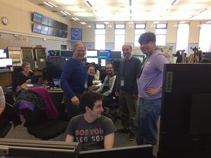 Team at CERN control room