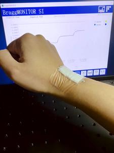 Sensor in use