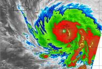 Aqua Infrared Image of Maria