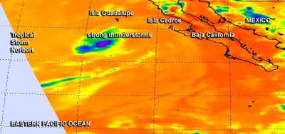 AIRS Image of Norbert