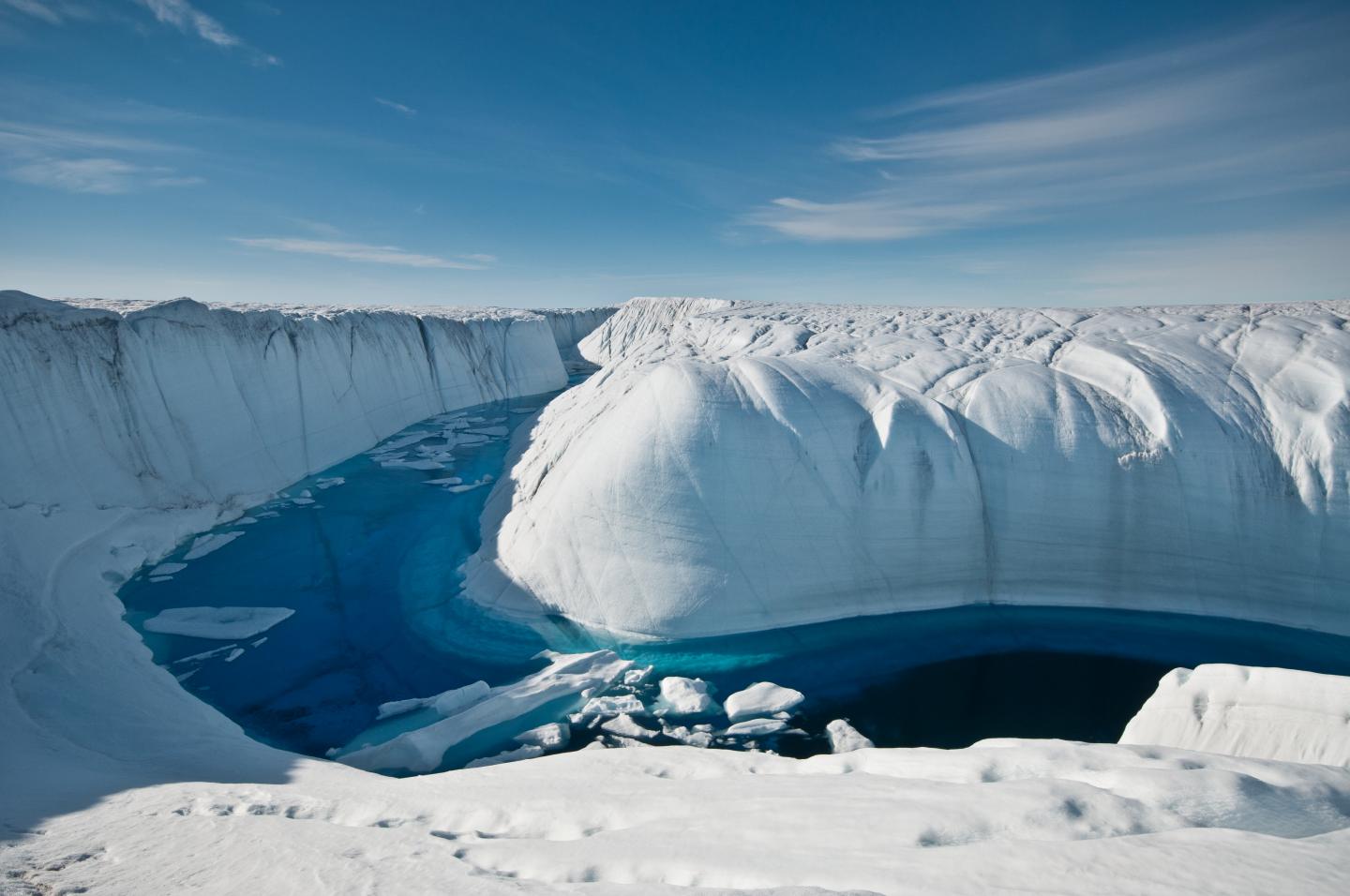 Greenland meltstream