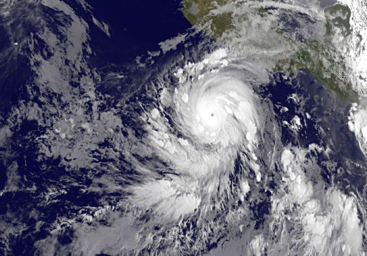 GOES Image of Blanca