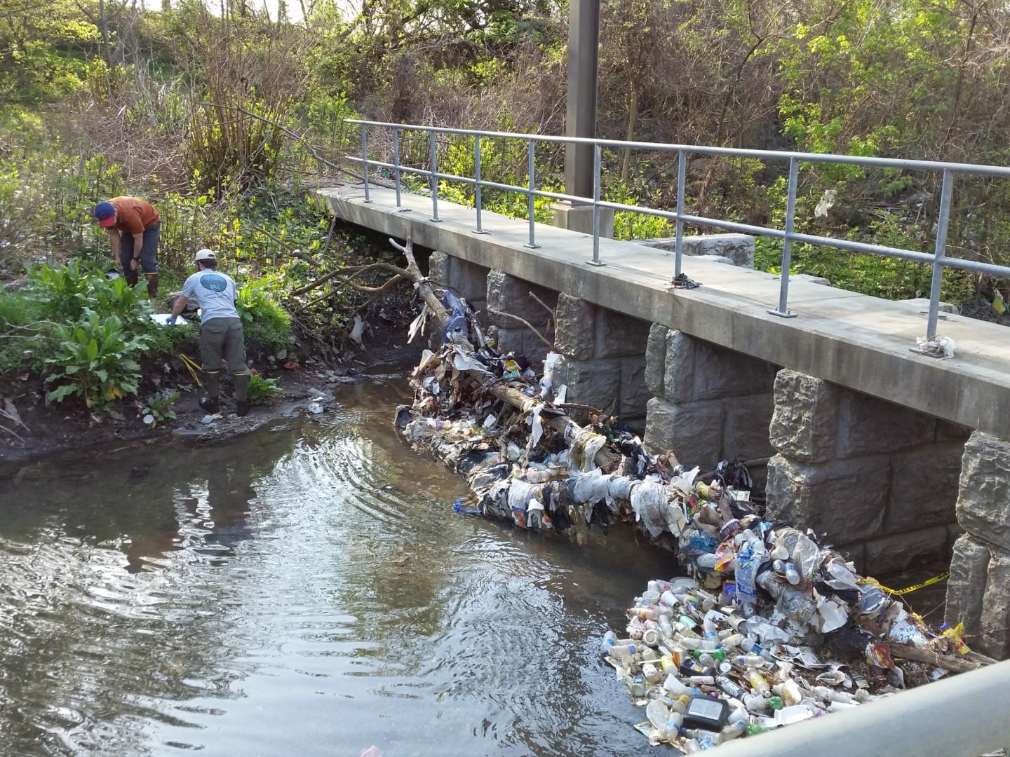 Stream in Baltimore, Md.
