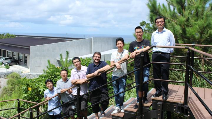 Professor Qi and His Research Team at OIST