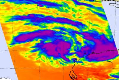 NASA Infrared Image of System 97S