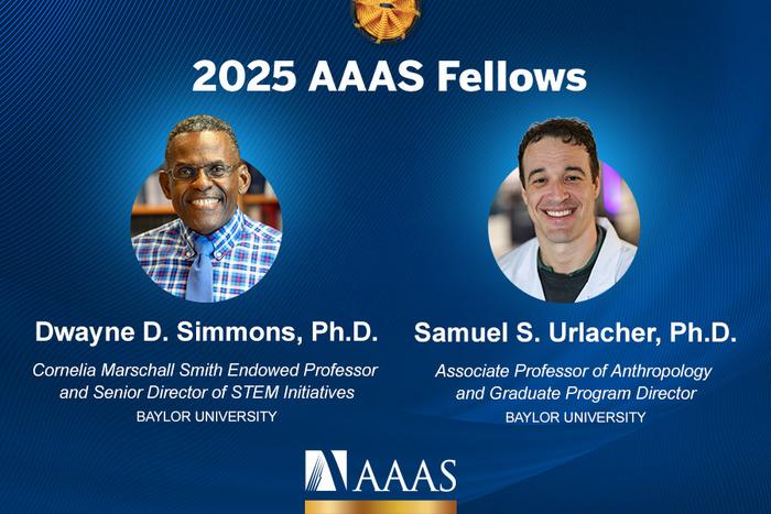AAAS Honors Two Baylor University Researchers as Lifetime Fellows