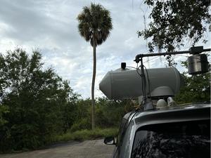 periscope on top of van
