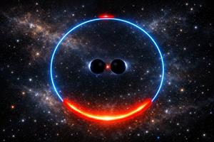 Gravitationally lensed starlight by a supermassive black hole binary