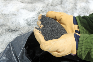 Handful of sand
