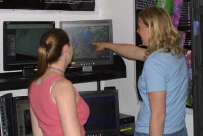Graduate Students Track Volcanic Ash
