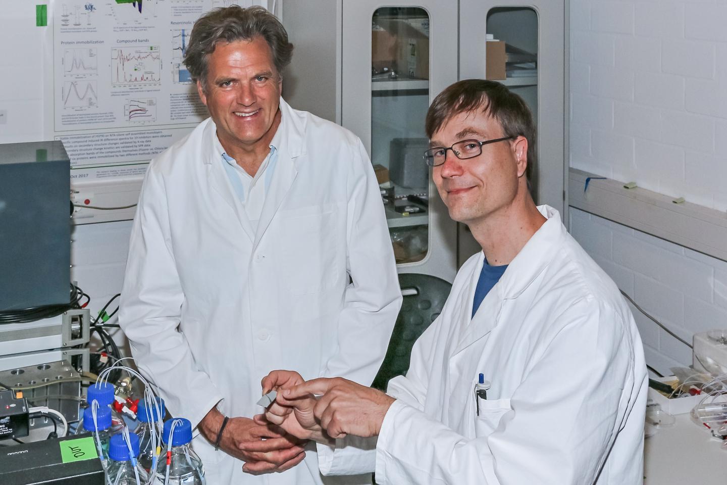 Klaus Gerwert and Jörn Güldenhaupt, Ruhr-University Bochum