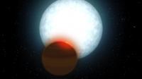 Ultra hot Jupiter -- Artist's Impression