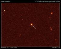 Hubble Visible-light Image of GRB 110328A's Host Galaxy