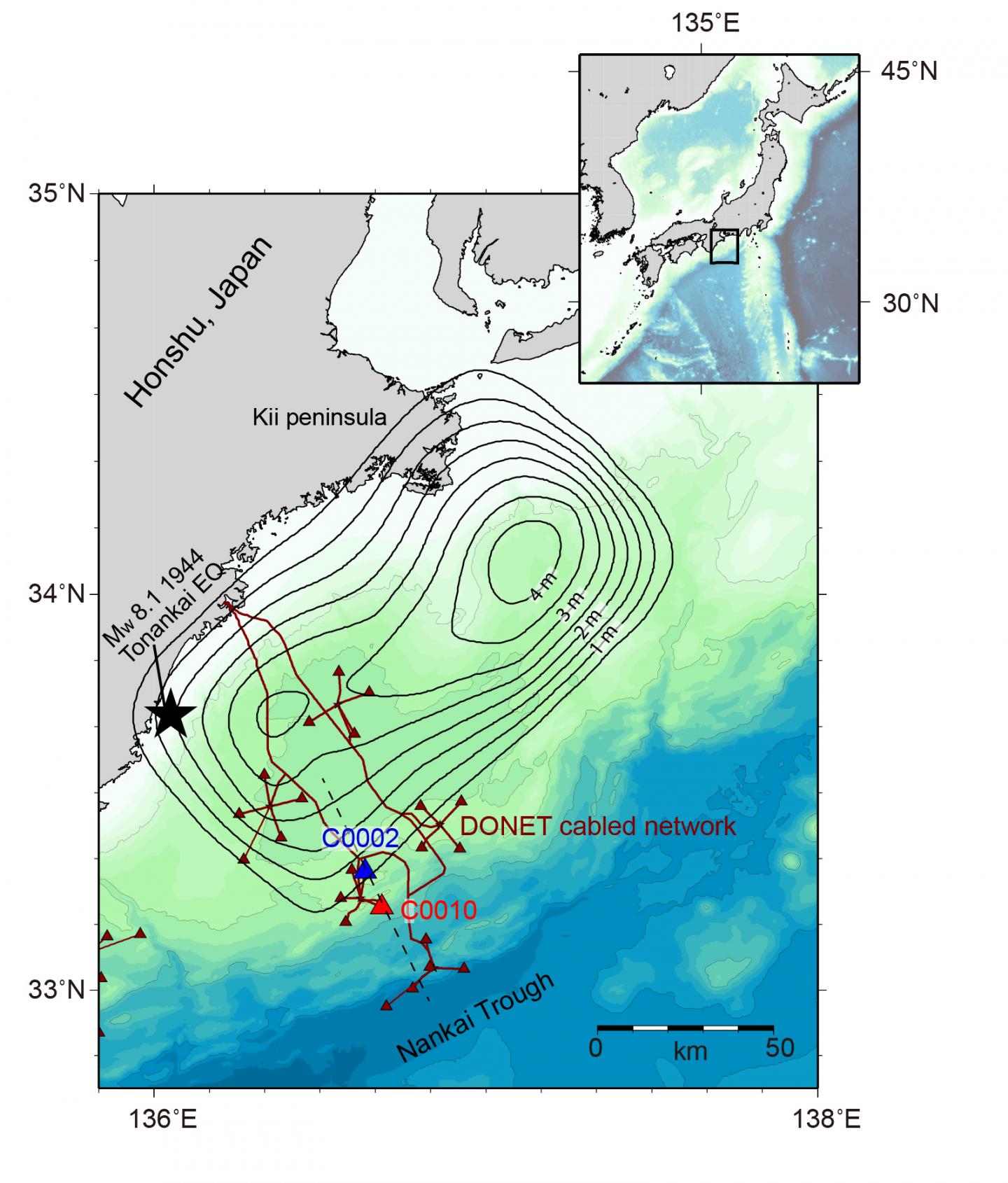 Map: Subduction Zone