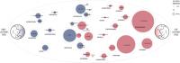 Figure 2: An illustration of the bacterial species which change in the milk microbiome