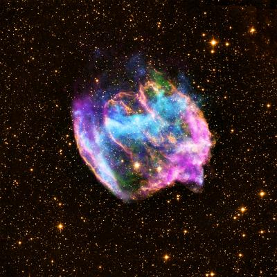 Multiwavelength Image of W49B