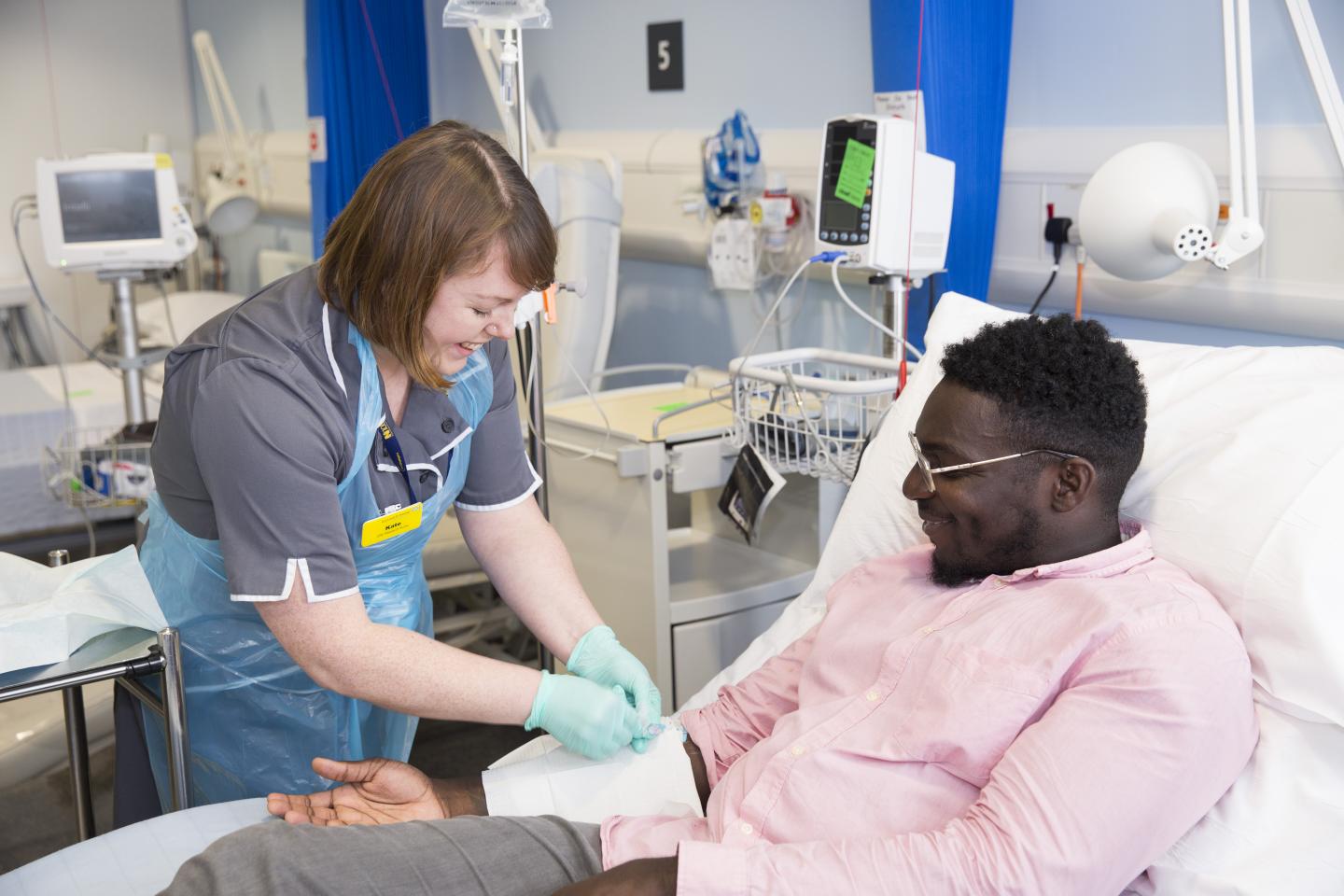 Trial Volunteer and Research Nurse at the NIHR CRF at Guy's and St Thomas'