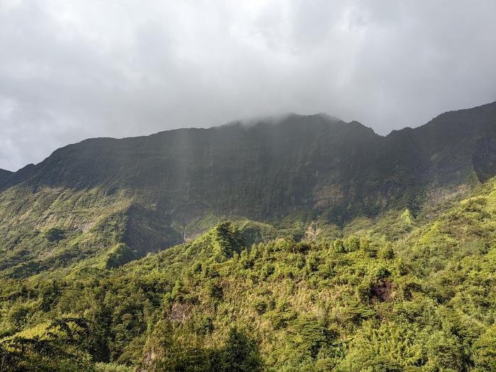 Mountains on Tahiti
