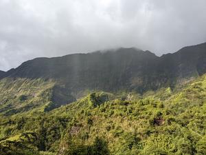 Mountains on Tahiti