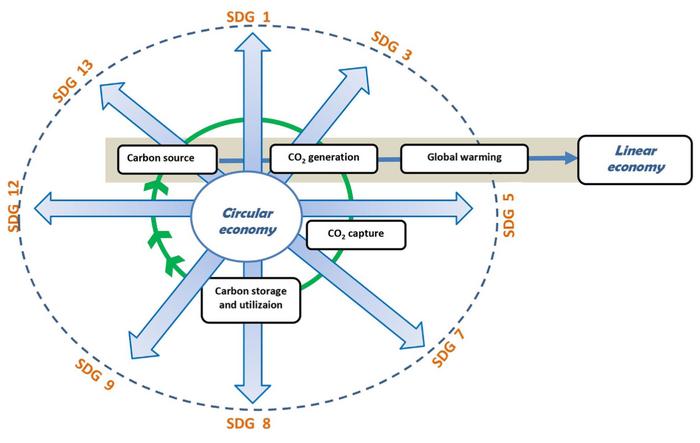 Convergent synergy of carbon capture within the circular economy paradigm: a nexus for realizing multifaceted sustainable development goals