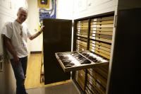 Dave Willard in the Field's Bird Collections