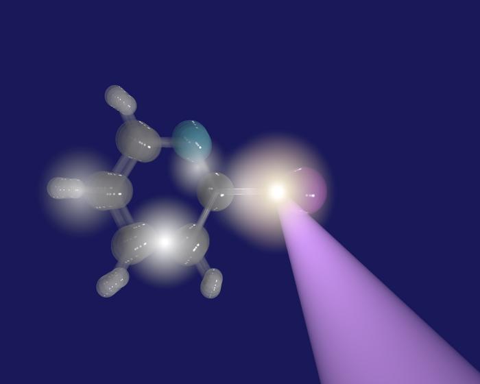 Explosion reveals molecular structure