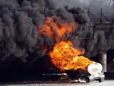 Tanker Fire