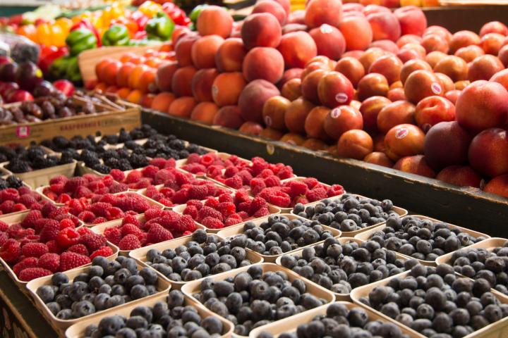 Pike Place Market Seattle Produce Stand
