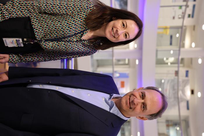 Dr Jennifer Snaith and Professor Jerry Greenfield