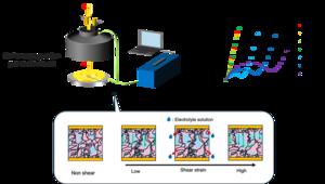 Probing polymer gel networks with rheo-impedance