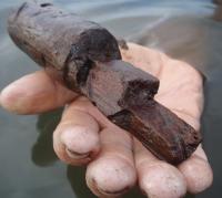 Rosewood Handle of Jadeite Tool