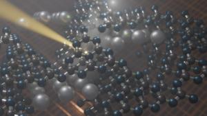 silver-doped polyheptazine imide polymeric network