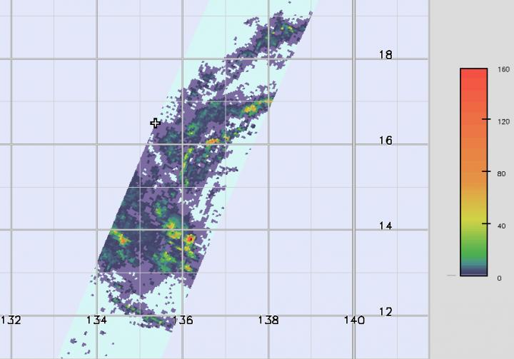 GPM Rain Rates in Kammuri