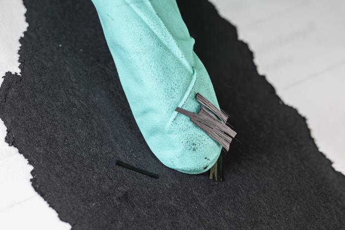 carbon fibers for electrodes