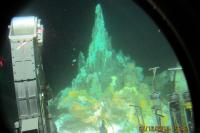Hydrothermal mound in the Guaymas Basin