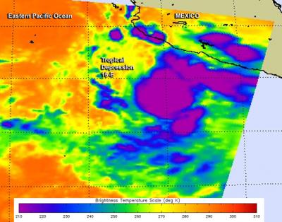 AIRS Image of Odile