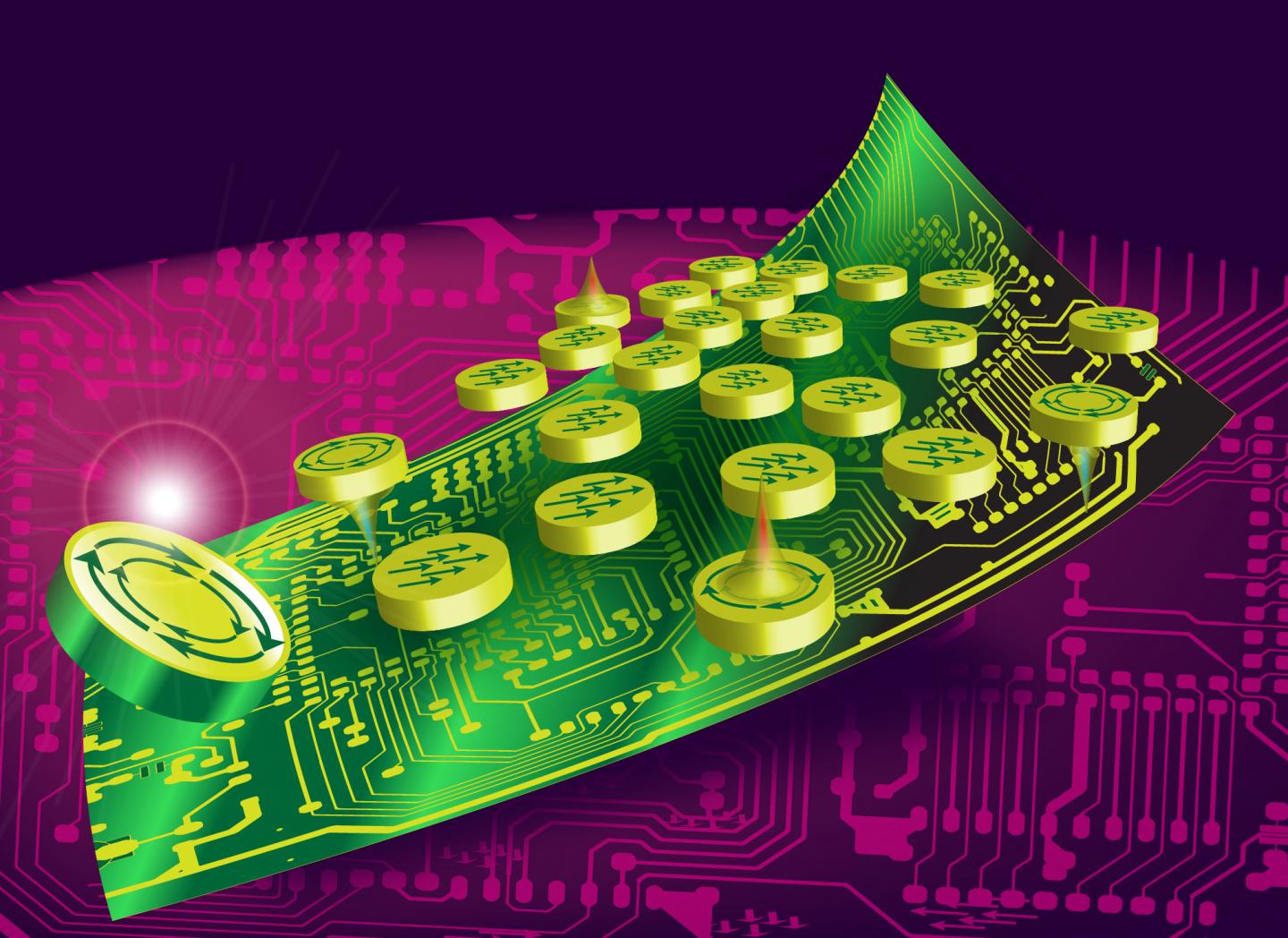 Nanomagnetic Coprocessor Solving Complex Optimization Problems