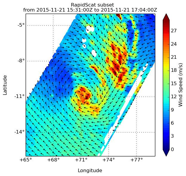RapidScat Image of Annabelle