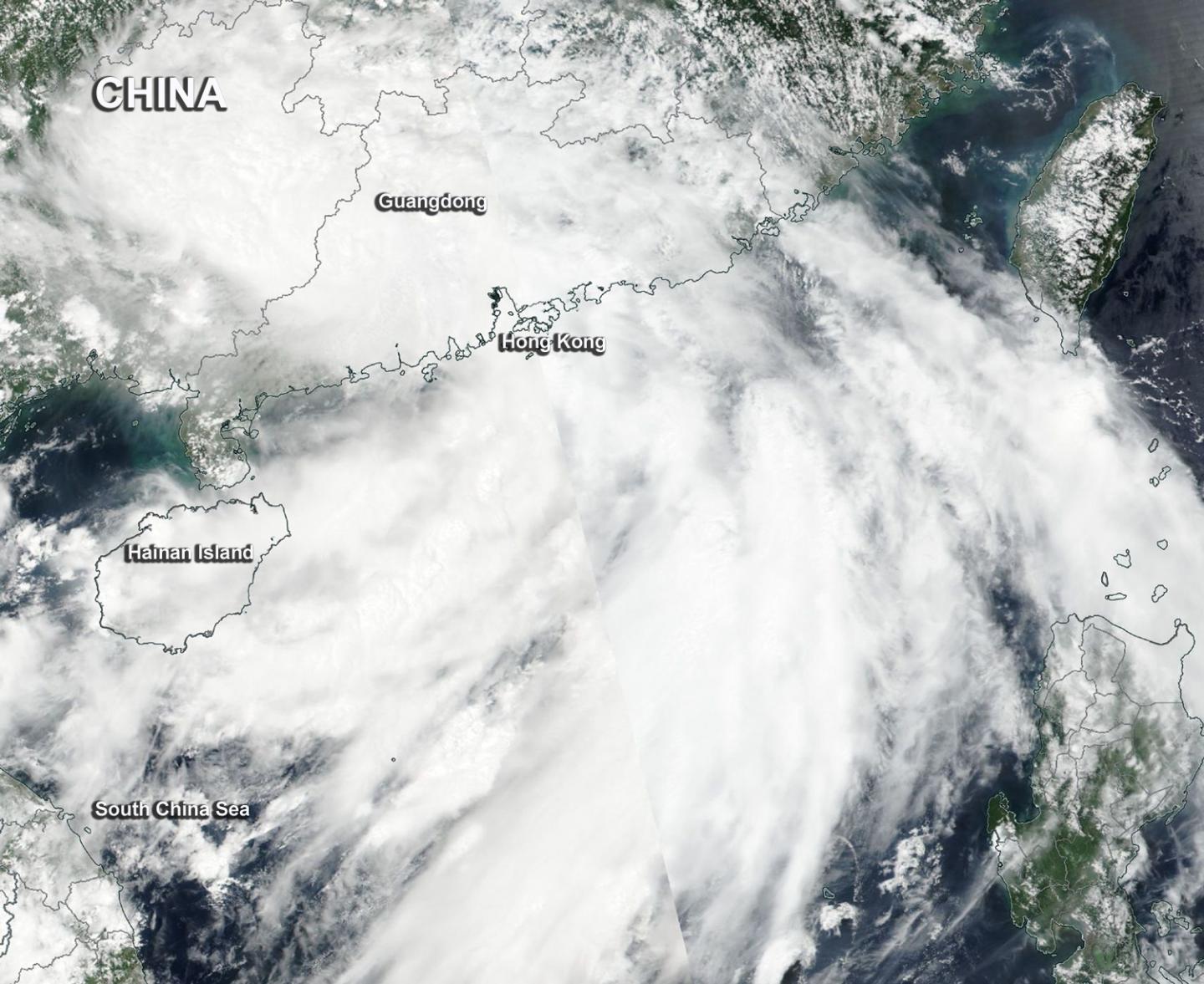 Suomi NPP Image of Pakhar