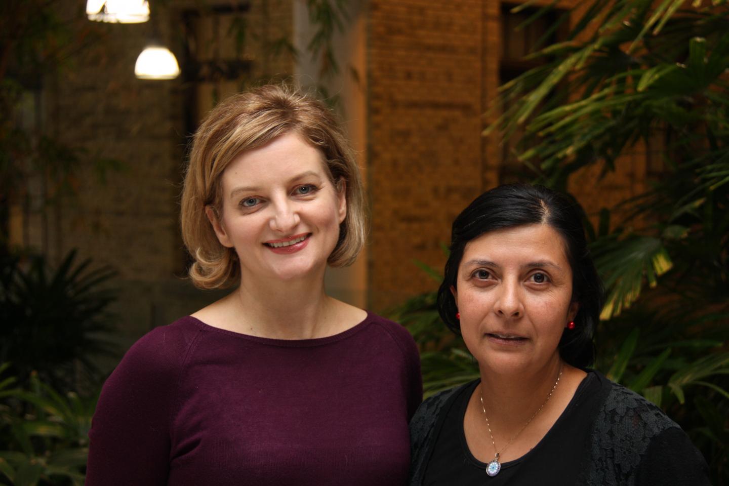 Jen Gommerman and Olga Rojas, University of Toronto