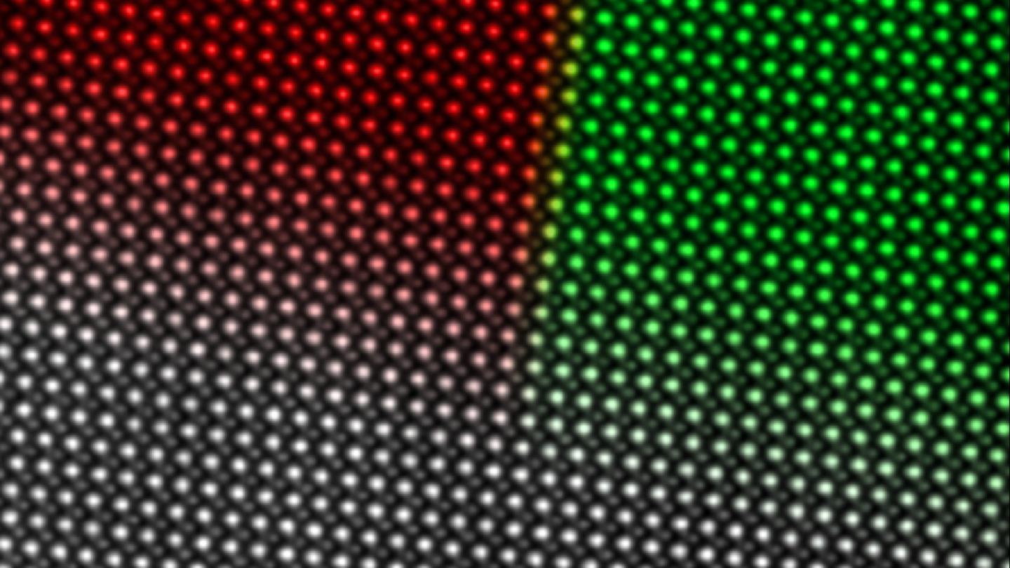 The crystal structure of a nickelate thin film