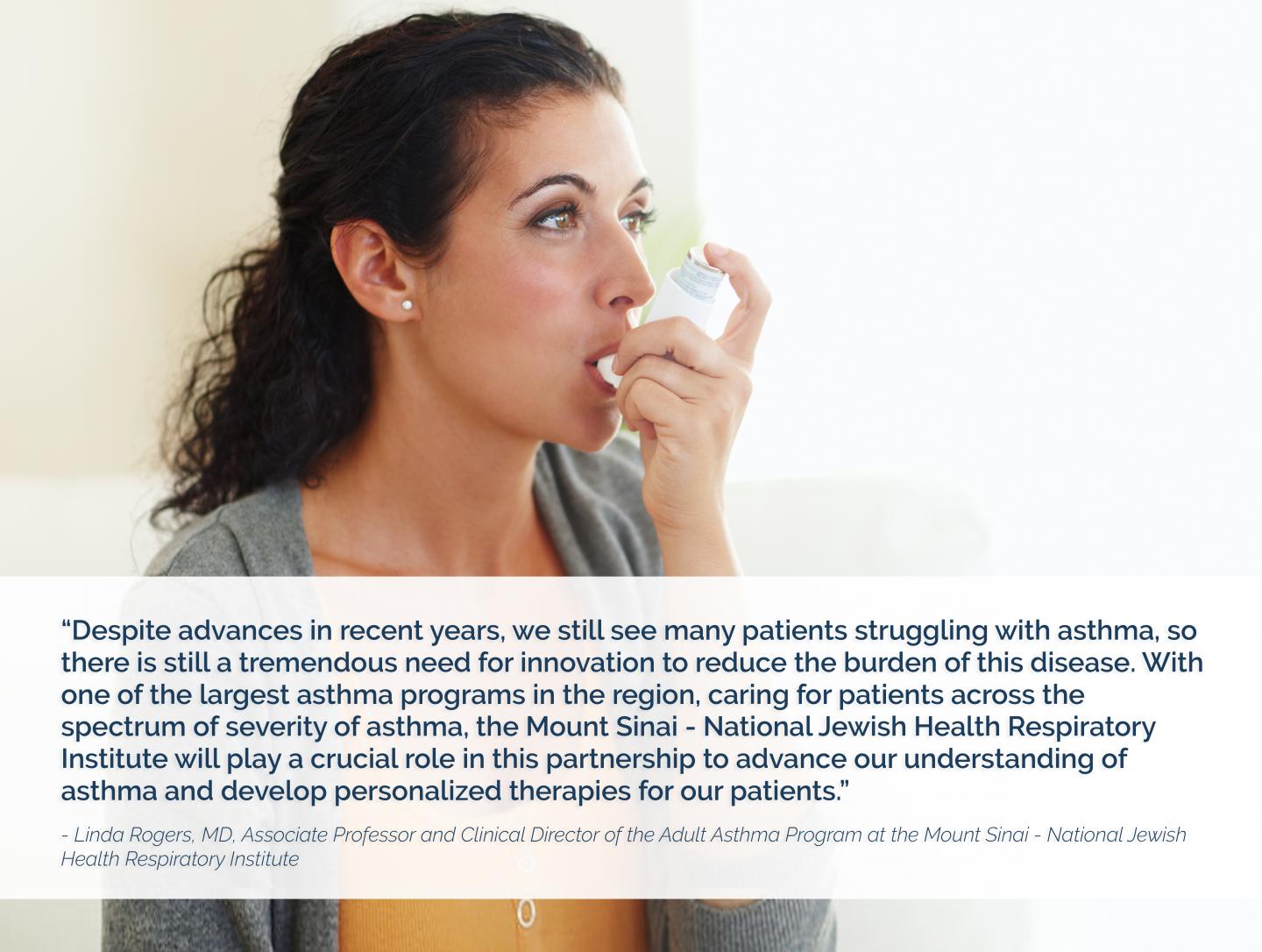 Quote from Mount Sinai Leadership